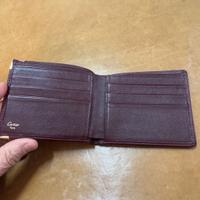 Porta carte Cartier originale in pelle – Bordeaux