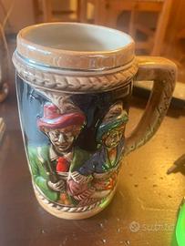 coppia boccali birra KMP vintage