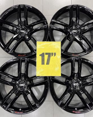 RL13 Cerchi usati originali Audi da 17" 5x112