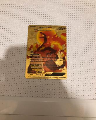 Carta pokemon charizardVmax