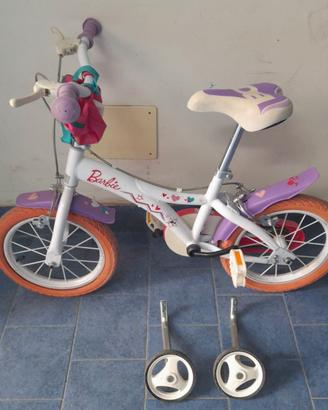 Due biciclette Barbie  3-5 anni