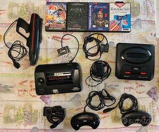 SEGA MASTER SySTEM + SEGA MEGA DRIVE + COMMODORE16