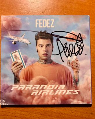 Fedez Paranoia Airlines CD autografato
