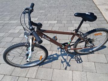bici ragazzo btwin ruote del 24"