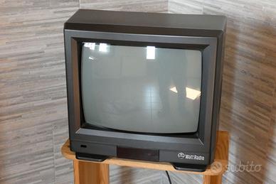 TV CRT WattRadio Vintage Retrogaming