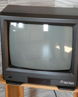 TV CRT WattRadio Vintage Retrogaming