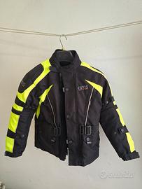 giacca moto bambino 