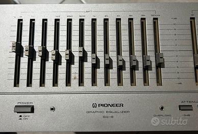 Equalizzatore Grafico Vintage Pioneer SG-9 Japan