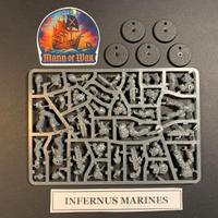 x5 Squadra Infernus Space Marines Warhammer 40k