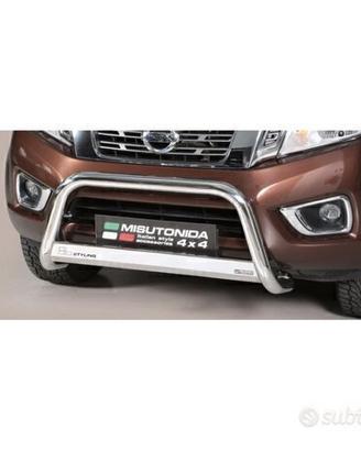 Nissan Navara NP300 2016> Bull Bar Anteriore inox