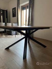 Tavolo moderno allungabile 160x90 fino 210 cm – pi