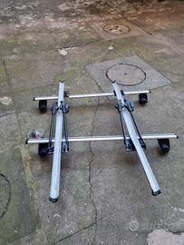 Barre tetto Norauto + Portabici Fabbri universale