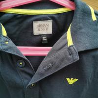 Polo maniche lunghe Armani Junior 10 anni