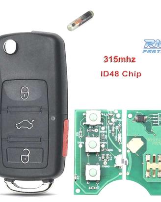 CHIAVE COMPLETA PER VOLKSWAGEN VW BEETLE GOLF PASS