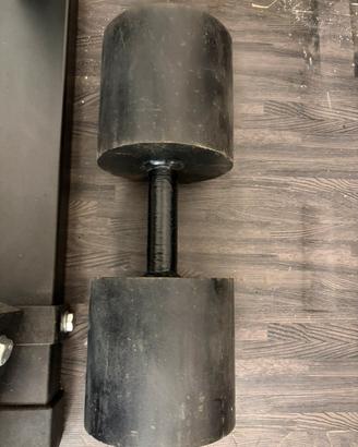 Coppia manubri artigianali 2x40kg
