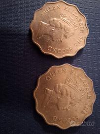 monete hong kong 2 dollars elizabeth