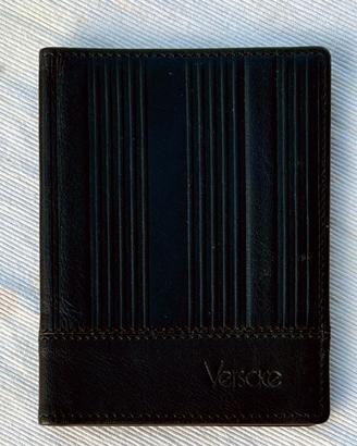 Portacarte Gianni Versace in pelle nera