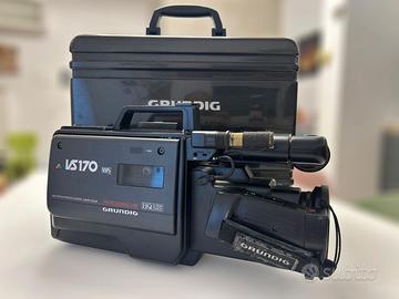 TELECAMERA GRUNDIG VS170 + VALIGETTA E ACCESSORI
