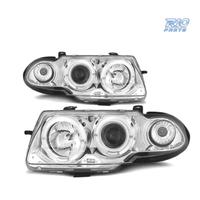 FARI OCCHI ANGEL OPEL ASTRA F 91-94 CROMATI
