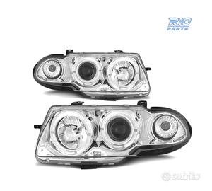 FARI OCCHI ANGEL OPEL ASTRA F 91-94 CROMATI