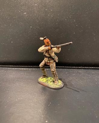 SOLDATINO TIHONFIGUREN N.2.INDIANO CON FUCILE.1/32