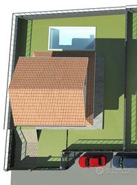 Terreno con progetto villa singola
