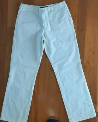 Pantaloni bianchi Massimo Rebecchi