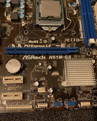 Scheda ASRock H61M-GS socket 1155