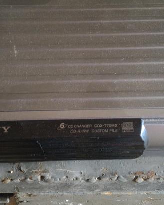 Sony CDX-T70MX caricatore 6 CD 
