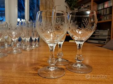 bicchieri di cristallo