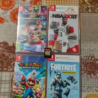 Nintendo switch giochi 