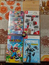 Nintendo switch giochi 