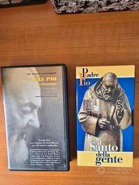 2 videocassette di padre pio