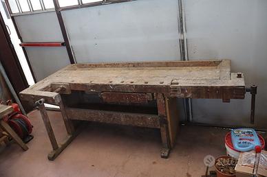 BANCO DA FALEGNAME DA LAVORO IN ROVERE