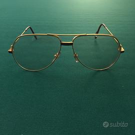 Occhiali vintage Cartier vendome laque bordeaux