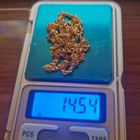 Catenina oro 750 18kt 14.5 grammi