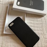 Custodia cover originale per iPhone SE  vera pelle