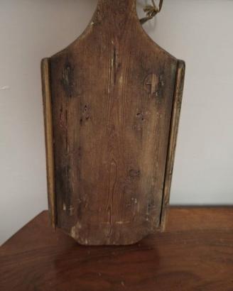 Antico Tagliere/Vassoio in Legno Rustico