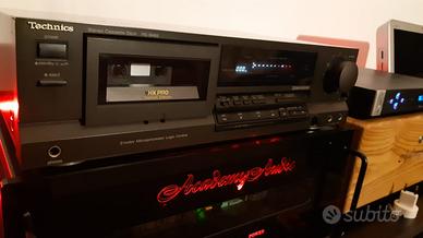 Piastra Technics RS-B465 tape deck cassette