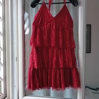 vestito rosso scuro Jennifer taglia Large