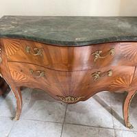 Como cassettiera ripiano in marmo modermariato