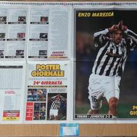 Poster Maresca+immagini partite Serie A 2001/2002