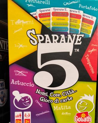 Sparane 5 gioco da tavolo 