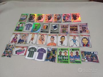 30 figurini calciatori scudetti caricature 2016