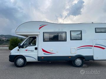 Camper mansardato Ducato 2800 cc del 2004