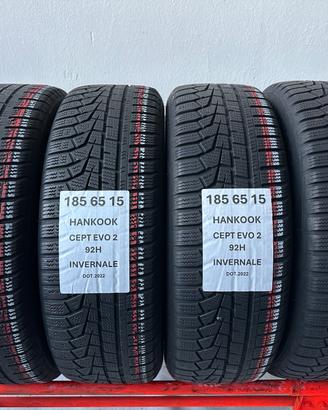 4 gomme 185 65 15 HANKOOK INVERNALE