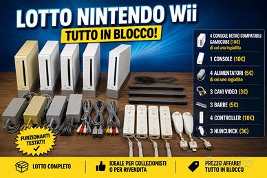 Lotto Nintendo Wii - Console, accessori e altro