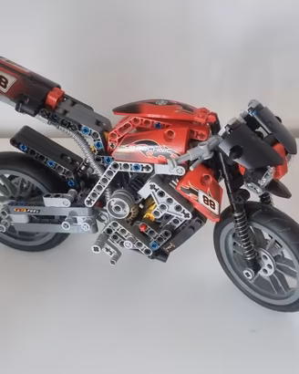 Lego Technic 8051 Motorbike Moto due ruote bike