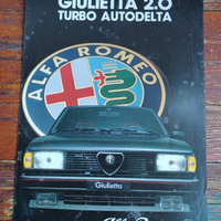 Dépliant Alfa Romeo giulietta turbodelta