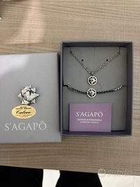 Bacciale e collana S’agapó